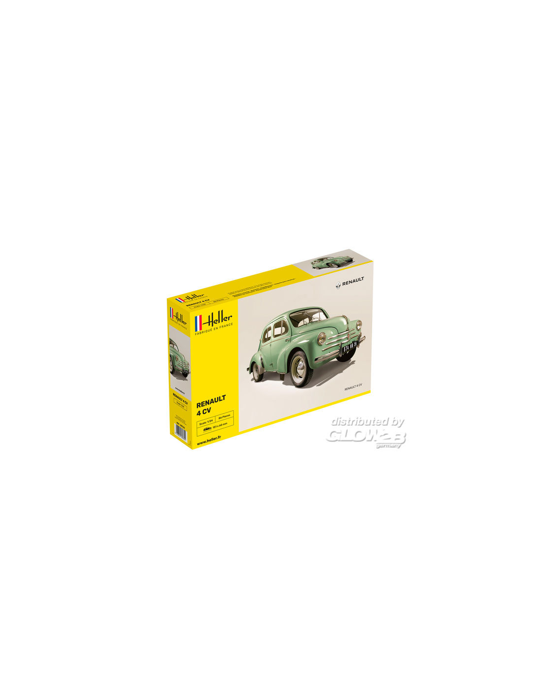 Maquette Heller Renault Cv In Lcdp Radiocommande