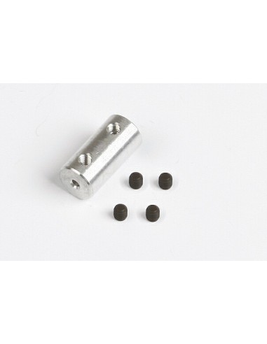 Accouplement en alu 6,0 / 5,0mm - LCDP - Radiocommande.fr