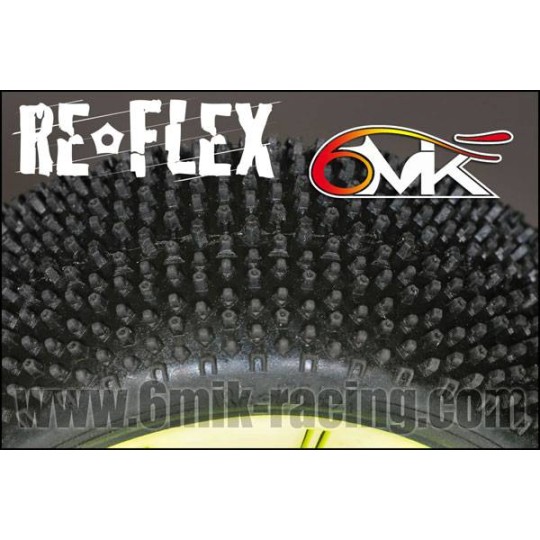 Pneus "Reflex" CS montés/collés (la paire) - LCDP - Radiocommande.fr 2