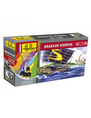 HELLER 49056 1/180 - DRAKKAR OSEBERG - LCDP - Radiocommande.fr