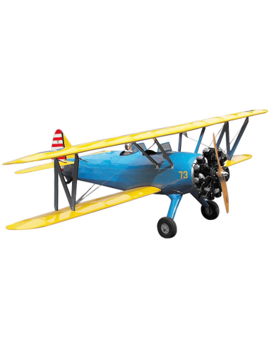 Avion PT-17 STEARMAN EP 50 "ARF DOUBLE DECKER - LCDP - Radiocommande.fr