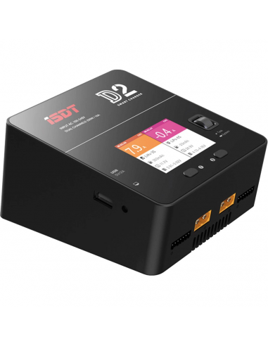 Chargeur ISDT D2 200W -10A SMART 100-240V / AC SMART CHARGEUR - LCDP - Radiocommande.fr