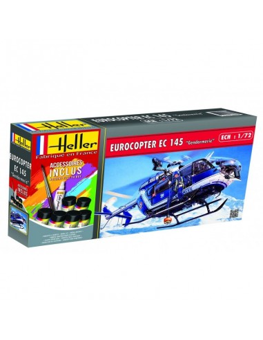 Helicoptére Eurocopter Ec 145 Gendarmerie 1/72 - LCDP - Radiocommande.fr