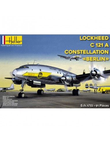 Avion Lockheed C-121a Constellation Berlin 1/72 - LCDP - Radiocommande.fr