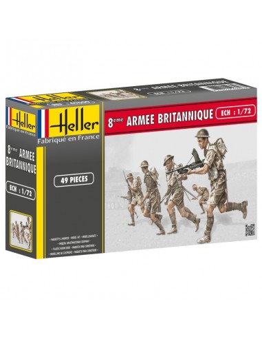 HELLER 49609 1/72 - 8EME ARMEE BRITANNIQUE - LCDP - Radiocommande.fr