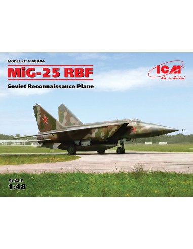 MiG-25 RBF, Soviet Reconnaissance Plane - LCDP - Radiocommande.fr