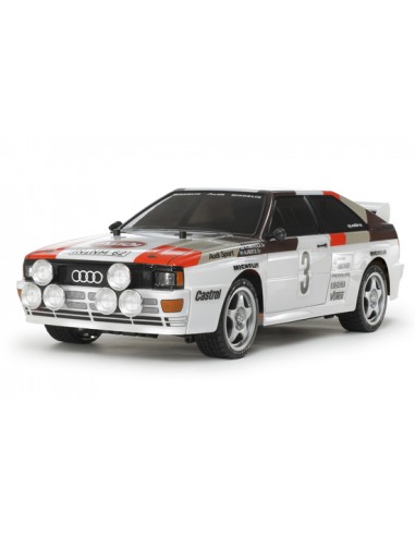 TAMIYA VOITURE Audi Quattro A2 TT02 - LCDP - Radiocommande.fr