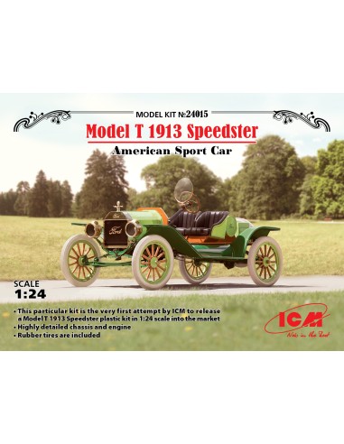 Model T 1913 Speedster, American Sport CarModel T 1913 Speedster, American Sport Car - LCDP - Radiocommande.fr