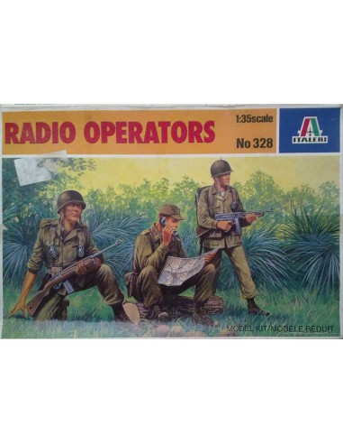 Italeri 328 Radio Operators 1:35 - LCDP - Radiocommande.fr