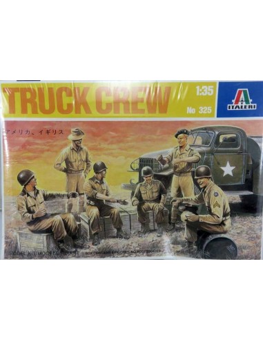 Italeri TRUCK CREW 1/35 Scale Model Kit 325 - LCDP - Radiocommande.fr