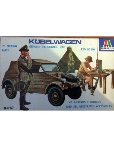 ITALERI 312 Kubelwagen 1/35 + KITS - LCDP - Radiocommande.fr