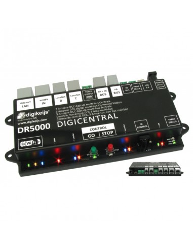 DR5000 - Centrale avec bus multiples, WiFi, etc.