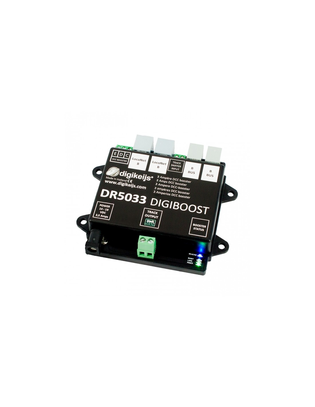 Booster DIGIKEIJS DR5033 DCC pour centrale numérique 