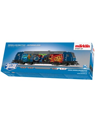 Train électrique Marklin Märklin Start up - Locomotive diesel série 285 Super Heroes