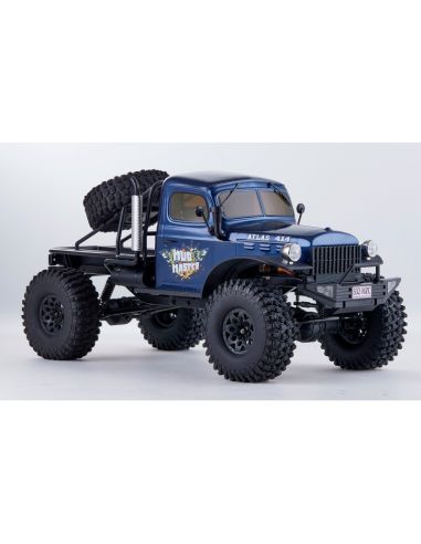 Voiture rc Scale 1/10 Atlas Mud master scaler ARTR car kit (RS version) - Bleu, ou rouge ou jaune