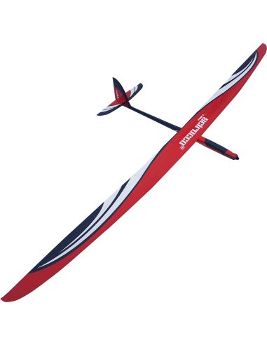 Planeur RC Robbe Robbe Modellsport SCIROCCO XL 4,5M PNP (Rouge) en fibre de verre pleine PLANEUR DE HAUTE PERFORMANCE AVEC AILE 