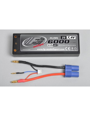 Power Pack 2S 7.4V 6000mAh 60C