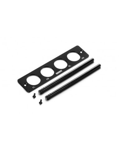 Support amortisseurs TT 1/8 pour plateau 109802