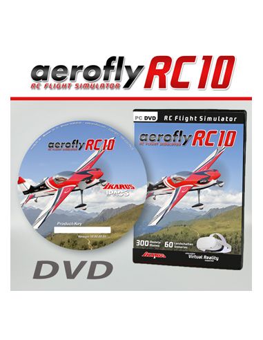 Simulateur Aerofly RC8 standard avec commander