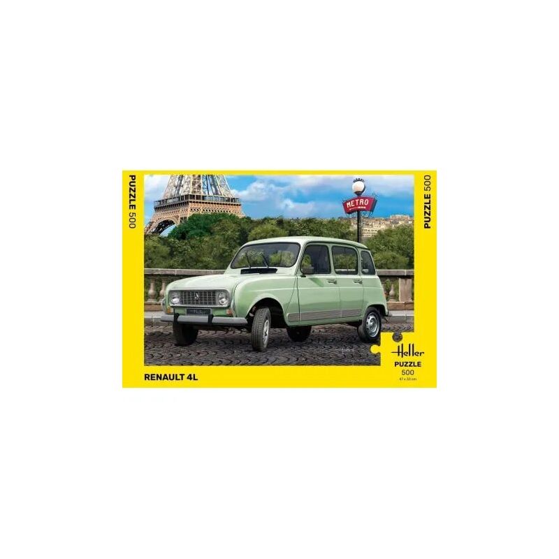 Puzzle Renault 4L 500 Pieces