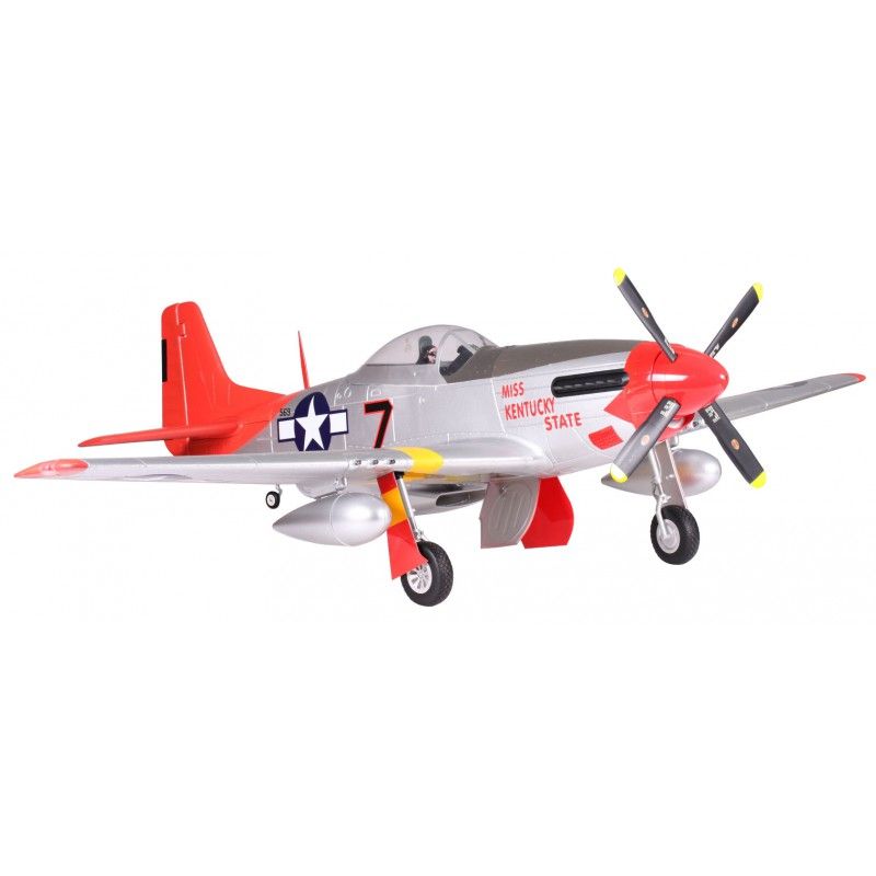 1/6 Plane 1700mm P51D (Red) PNP kit w/ reflex system