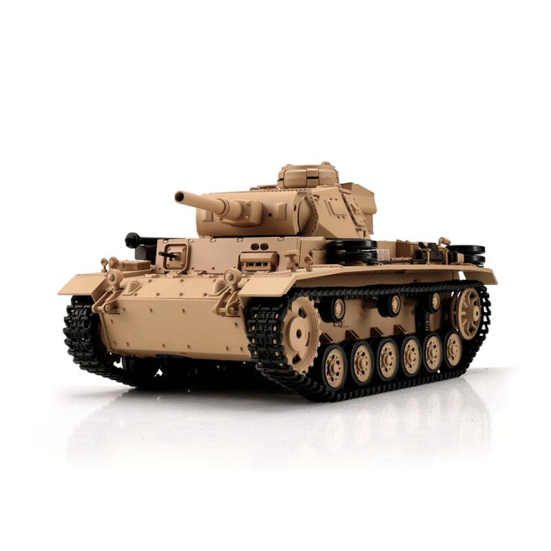 1/16 RC Panzer III Ausf. H sable BB+IR