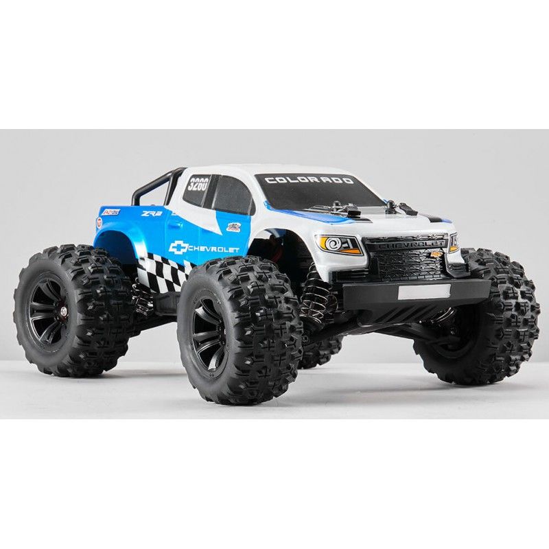 Chevrolet Colorado 1/18 Brushless monster truck RTR - Blue