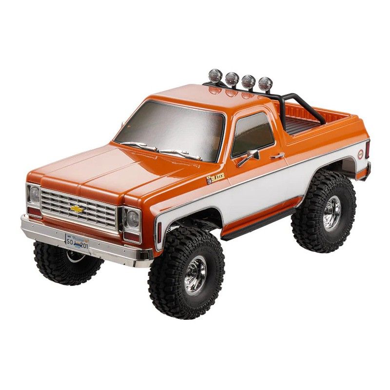 Agrandir l'image 1/10 Chevrolet K5 Blazer FCX10 scaler ARTR kit (RS version) - Orange 1/10 Chevrolet K5 Blazer FCX10 scaler ARTR