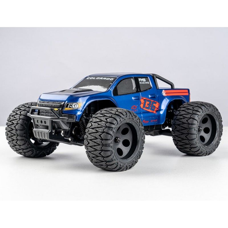 1/24 Chevrolet Colorado FMT24 Monster truck RTR car kit - Blue