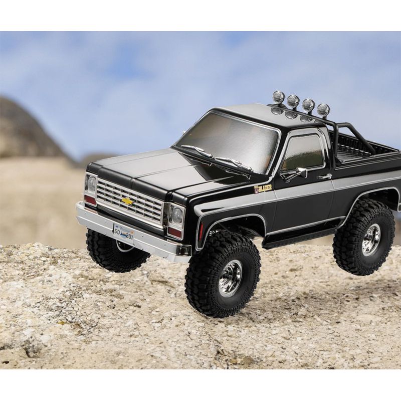 Agrandir l'image 1/10 Chevrolet K5 Blazer FCX10 scaler ARTR kit (RS version) - Black 1/10 Chevrolet K5 Blazer FCX10 scaler ARTR 