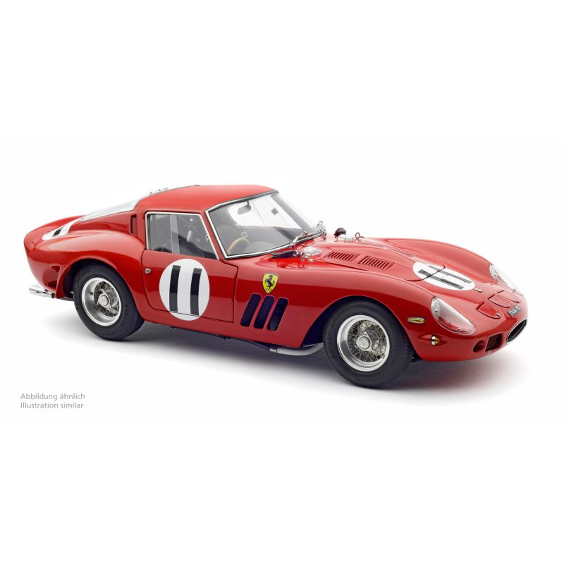 Voiture de collection CMC Ferrari 250 GTO,1000km de Paris 1962, J.Surtees/M.Parkes, 11