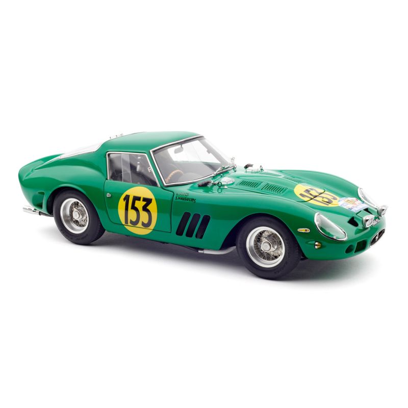 Voiture de collection CMC Ferrari 250 GTO,Tour de France 1962,Piper/Margulies, 153 Édition limitée 2200 pièces.