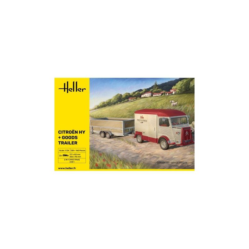 Citroen HY + Goods Trailer