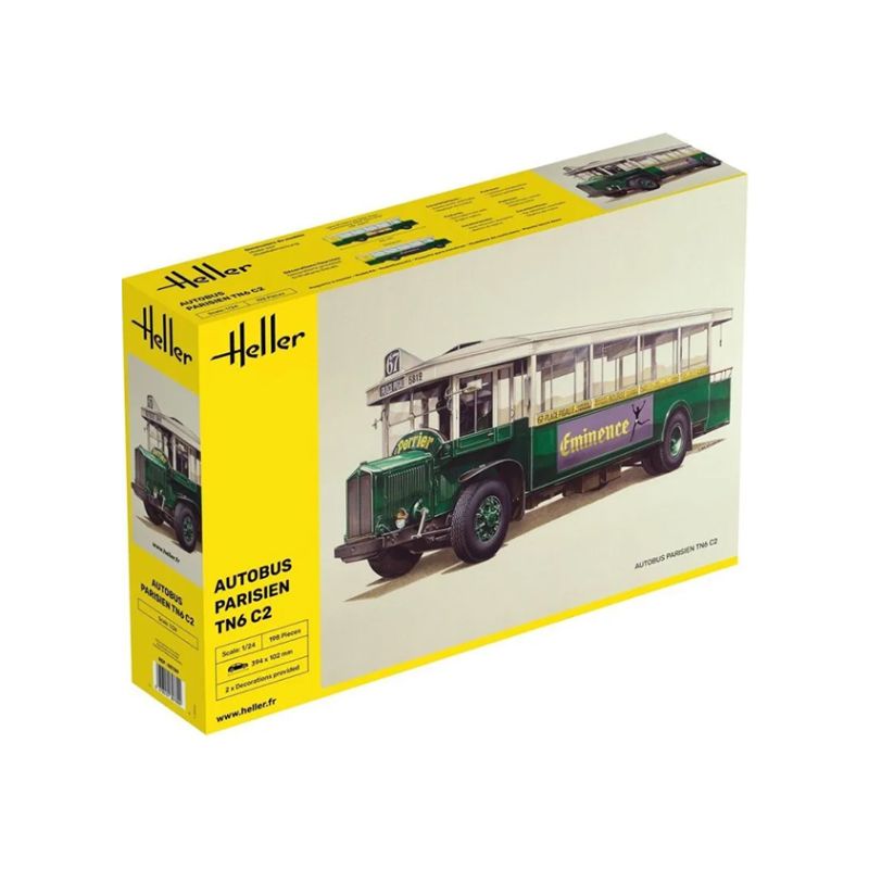 HELLER Autobus Parisien Tn6 C2 1/24