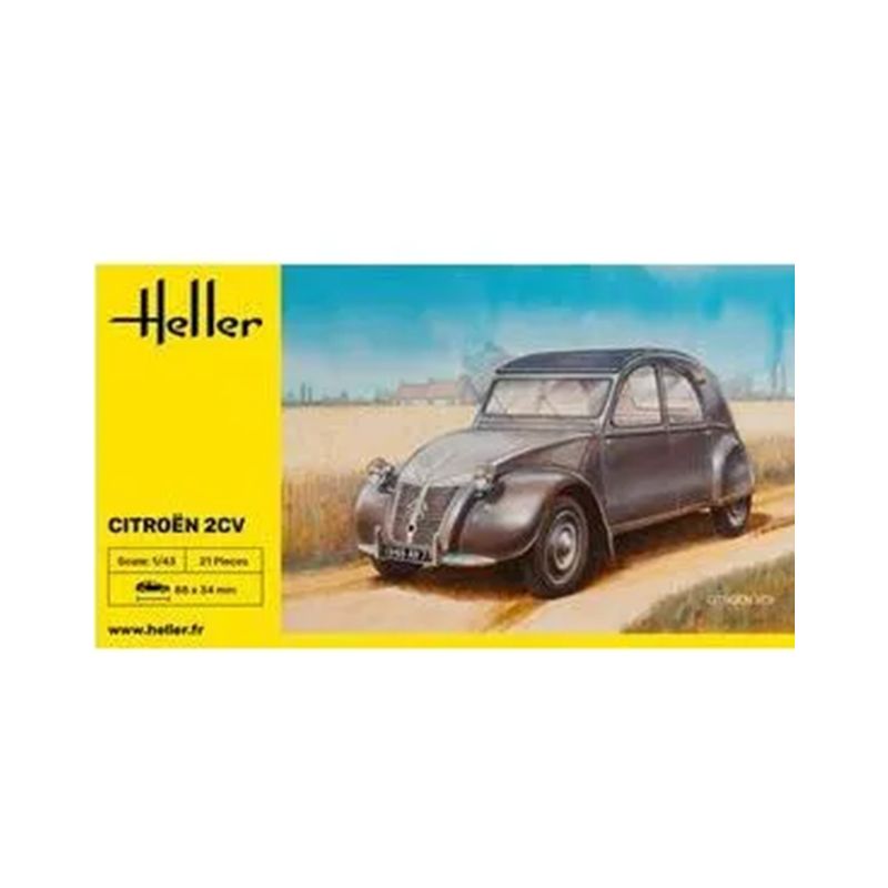 HELLER 80175 1/43 - CITROEN 2 CV CLASSIC