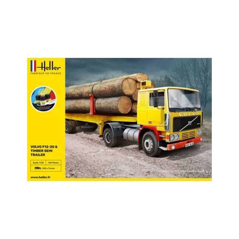 Camion Volvo F12-20 & Timber 1/32