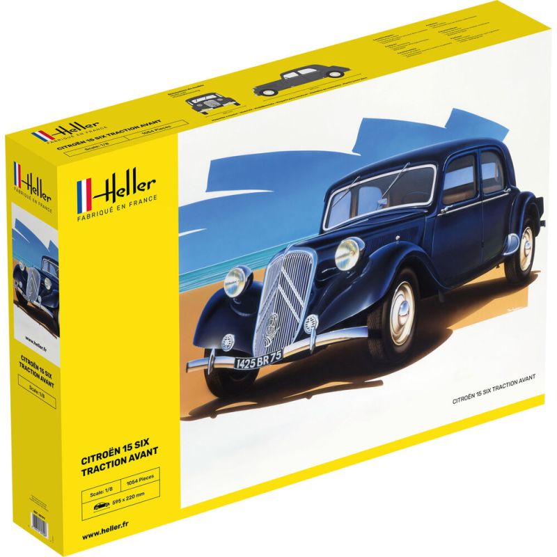 HELLER 80799 1/8 - CITROEN TRACTION 15 CV