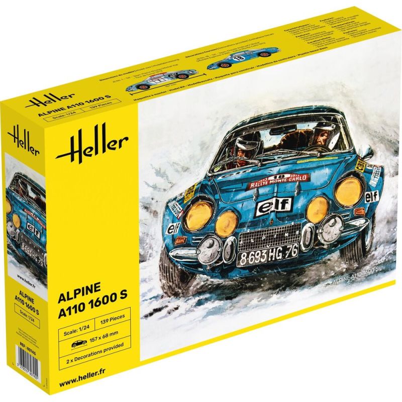 Voiture Alpine A110 1600 Classic 1/24