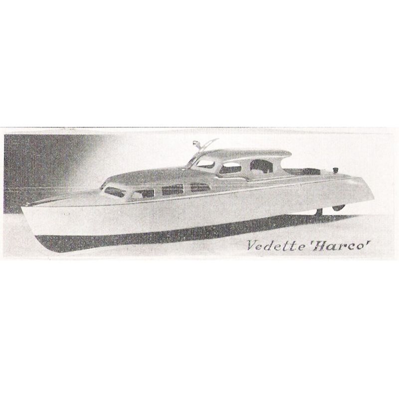 Plan de la vedette Harco 40