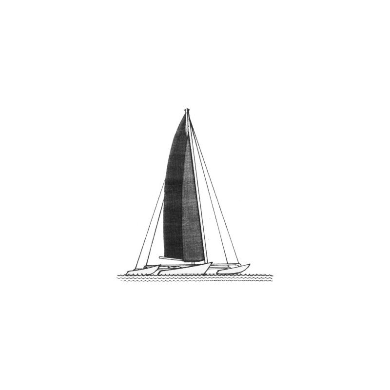 Plan du trimaran Le Gourami