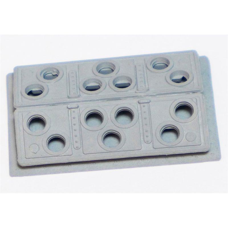 Ecoutilles en plastique - 45 x 27 mm