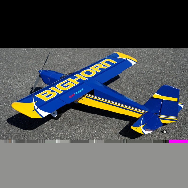 Avion OMPHOBBY BigHorn PRO Bleu env 1.25m PNP