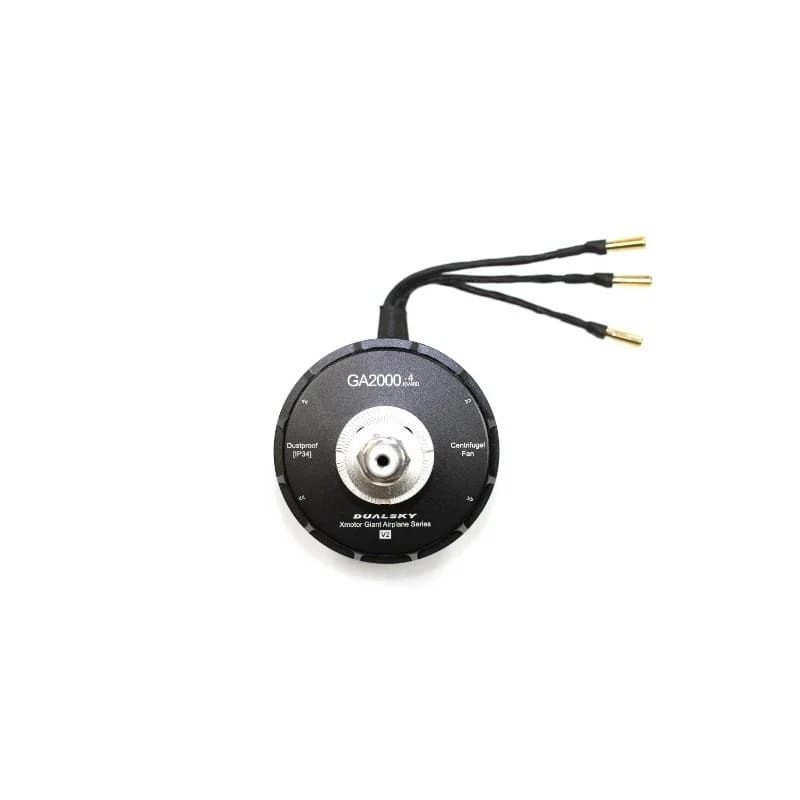 Moteur Dualsky GA2000.4 V2 (350g, 400kv, 2200W)