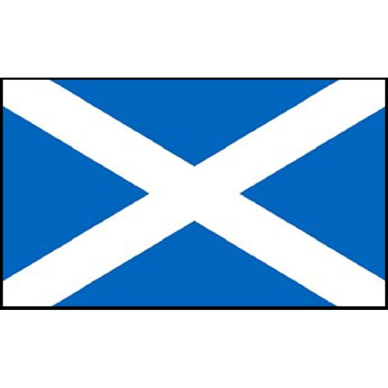 Drapeau de l’Ecosse Pavillon Soie 85 mm