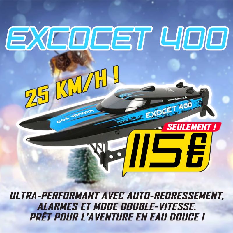 Bateau rc Exocet 400