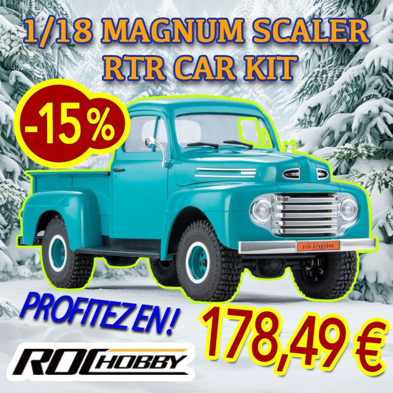 1/18 Magnum scaler RTR car kit