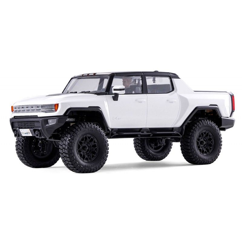 FCX18 Hummer EV RTR FMS - Scale Crawler 1/18 - Blanc