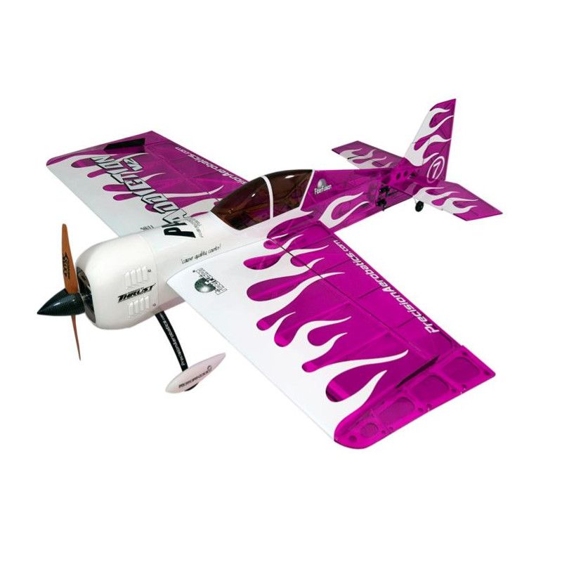 Avion Precision Aerobatics Addiction (V3) mauve ARF env.1.00m - avec LEDs