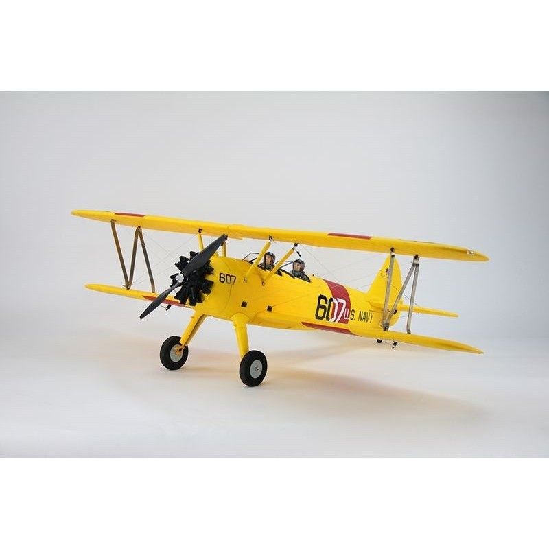 Avion Dynam PT-17 Jaune PNP env. 1.30m