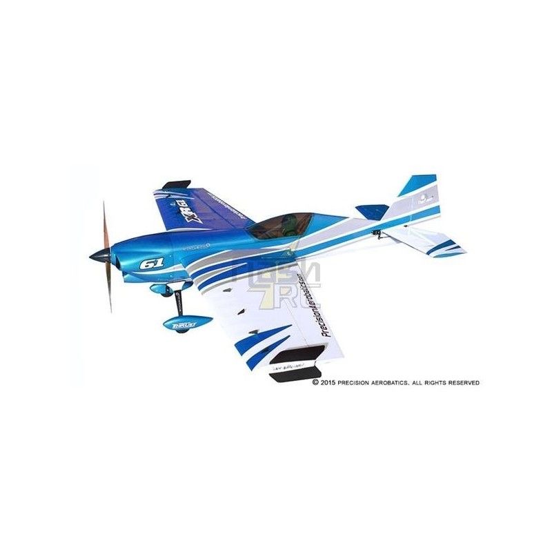 Avion Precision Aerobatics XR 61 (V2) bleu ARF env.1.55m